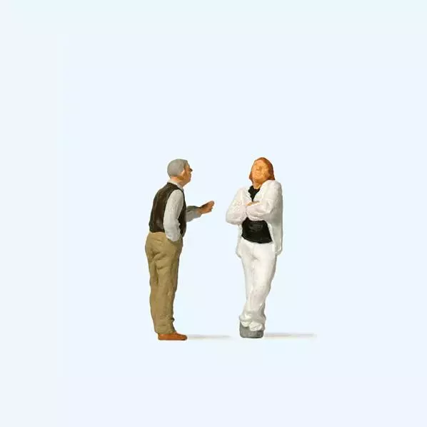 Una coppia che discute PREISER 28180 - HO 1:87