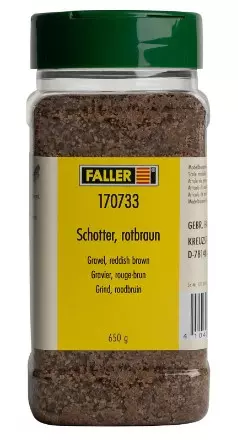 Zavorra marrone rossastra, 650 g - FALLER 170733