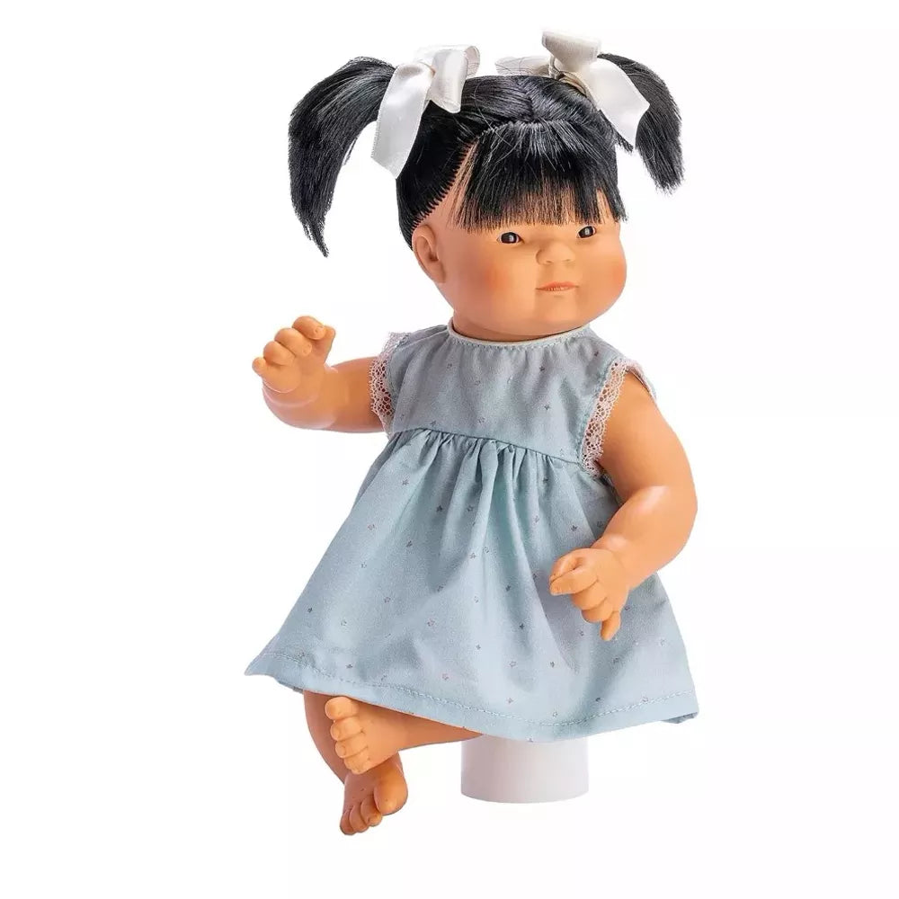Bambola Chinin con Vestito Blu Asi 36 cm