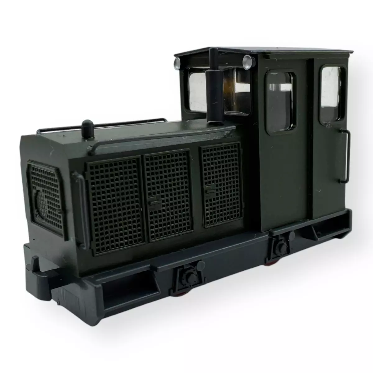 Locotracteur Diesel "Schöma" livrée vert MiniTrains 2082 - HOe : 1/87 - Privat