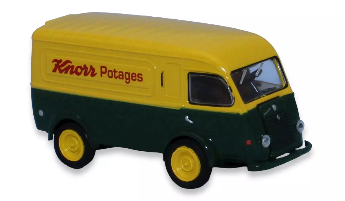 Furgone Renault Goélette consegnato "Knorr Potages" - Brekina 3715 - HO : 1/87