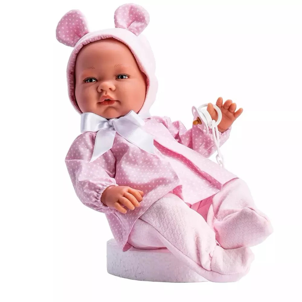 Bambola Maria con Vestito Rosa Asi 43 cm