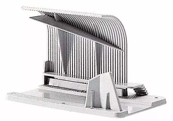 Stazione di scarico per carro ribaltabile