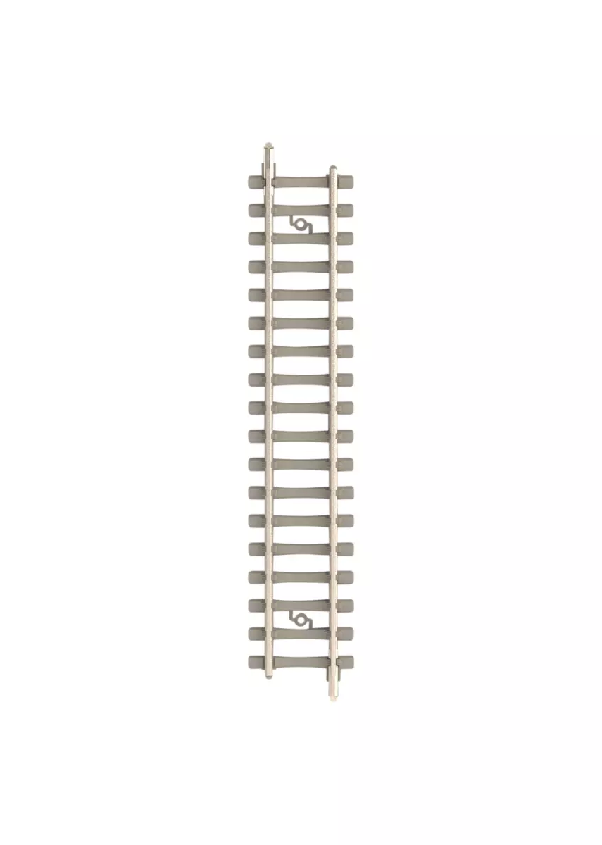 Traversina diritta in calcestruzzo - Minitrix 14505 - N 1/160 - Codice 60 - Lunghezza 76,3 mm - 2R