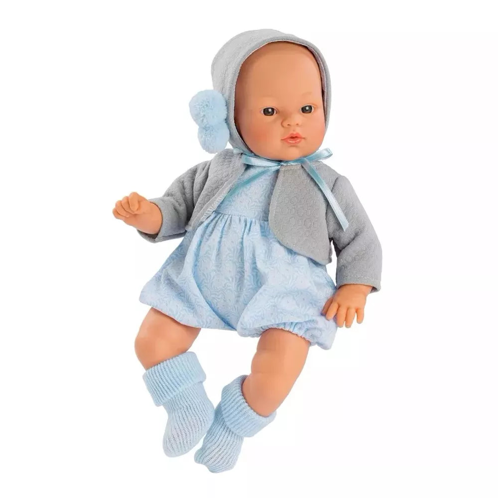 Bambola Koke con Tutina Azzurra Asi 36 cm