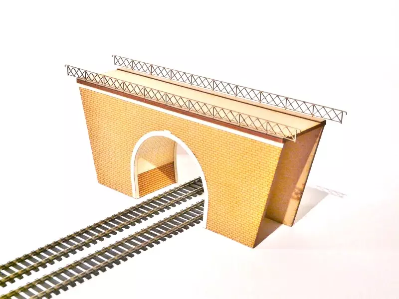 Ponte in galleria a doppio binario