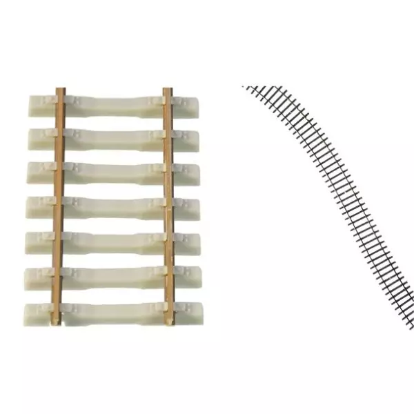 Rail flexible 470mm traverses béton - Tillig Bahn - 85134