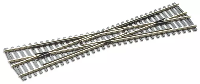 Croisement lungo 12° Peco SL94 Insulfrog 249 mm codice 100 - HO 1/87