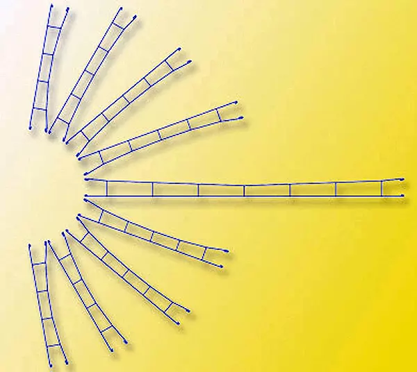 Filo di contatto catenaria 144 mm