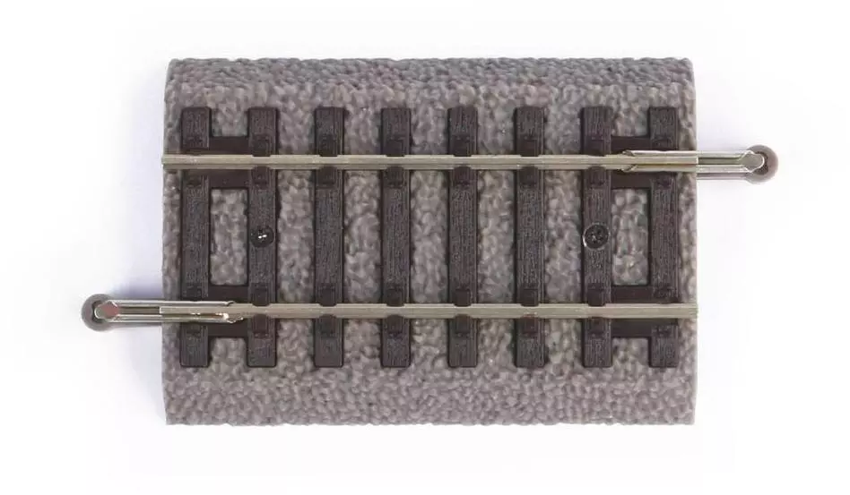 Binario A diritto zavorrato G62 PU6 - 62 mm PIKO 55405 - HO 1/87