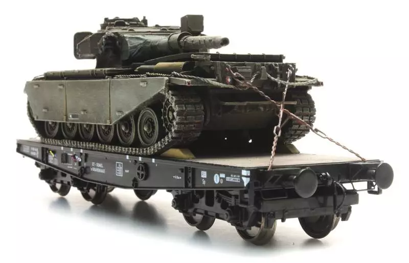 Set di catene per il fissaggio di carri armati o veicoli su carri - Artitec 387300 - HO : 1/87