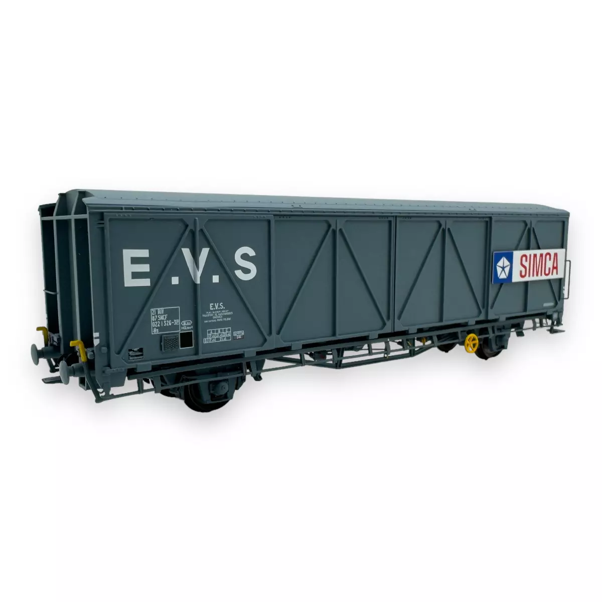 Carro merci EVS Hs "SIMCA" con pareti rinforzate - LS Models 30678 - HO 1/87 - SNCF - Ep IV - 2R