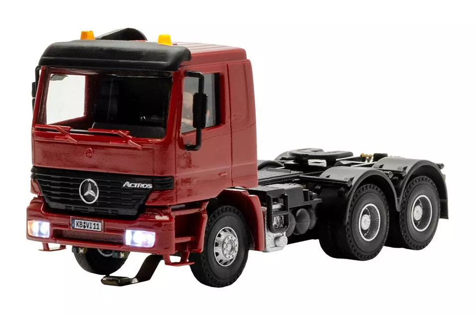Autocarro Mercedes-Benz ACTROS Viessmann 8011 - HO 1/87 - livrea rossa