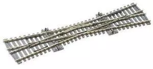 Passaggio singolo TJS 12° Peco SL180 Insulfrog 249 mm codice 75 - HO 1/87