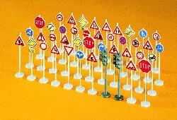 Segnaletica stradale, 40 pezzi