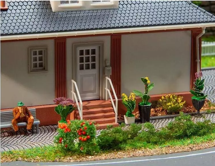 Set di 6 piante in vaso - HO 1/87 - Faller 181284