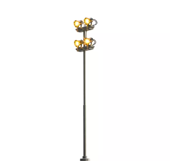 Faretto quadruplo a LED - BRAWA 84152 - HO 1/87