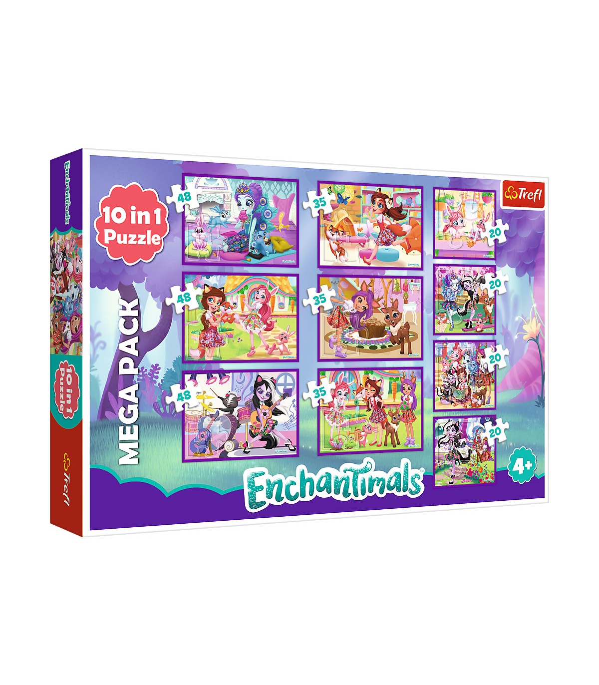 10 Puzzle in 1 - Enchantimals Adventures