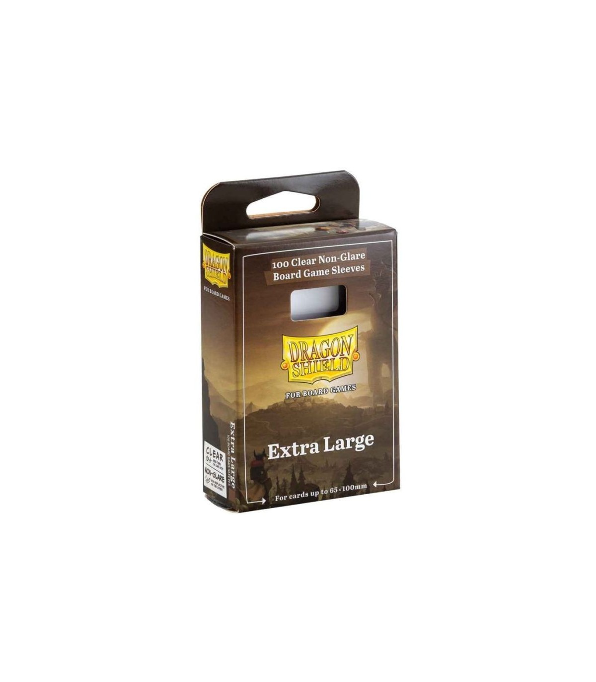 100 Bustine Clear/NonGlare - Extra Large 65x100