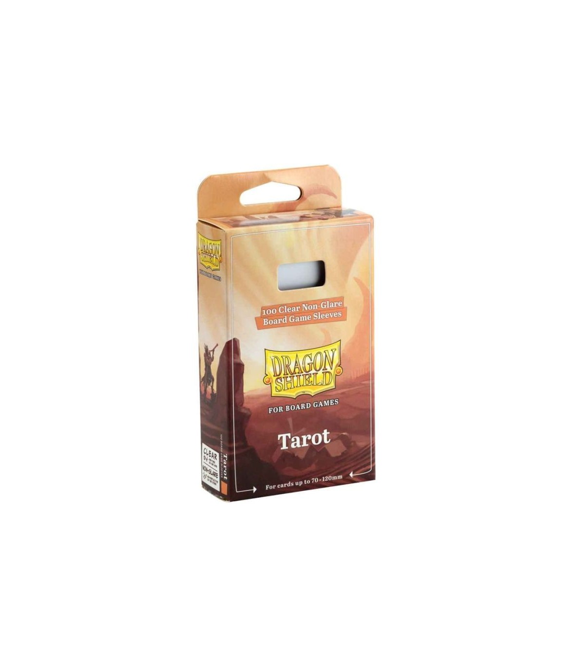 100 Bustine Clear/NonGlare - Tarot 70x120