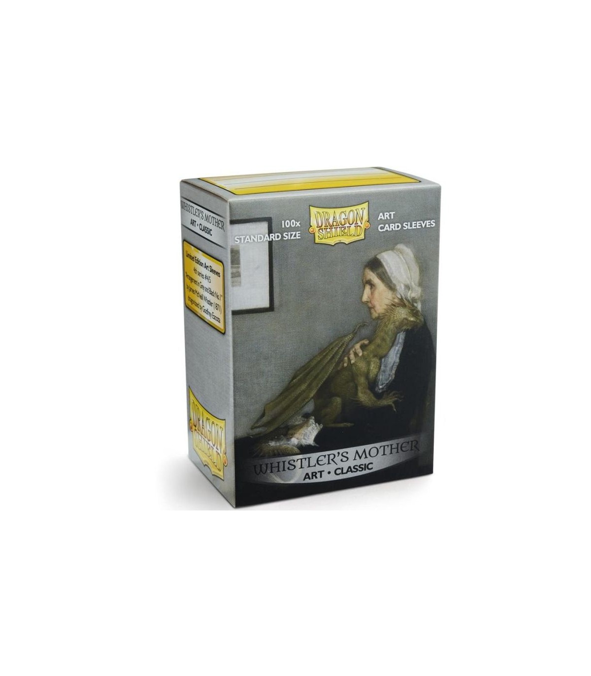 100 Bustine Standard Dragon Shield Classic Art Sleeves -...