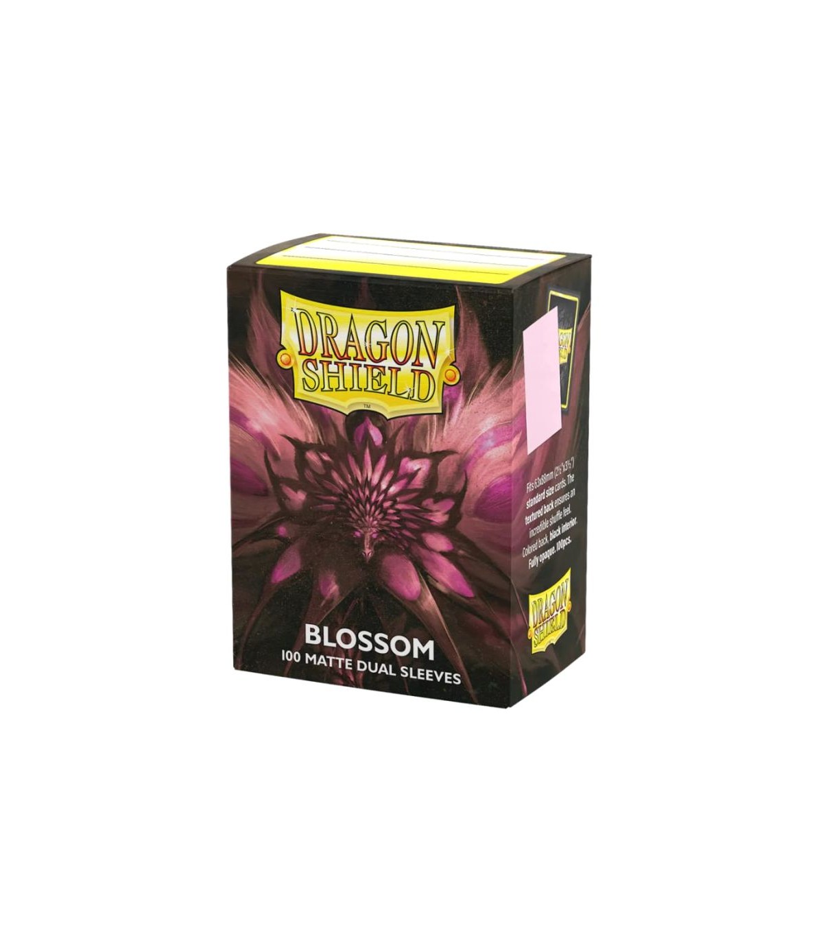 100 Bustine Standard Dragon Shield Matte Dual Sleeves - BLOSSOM
