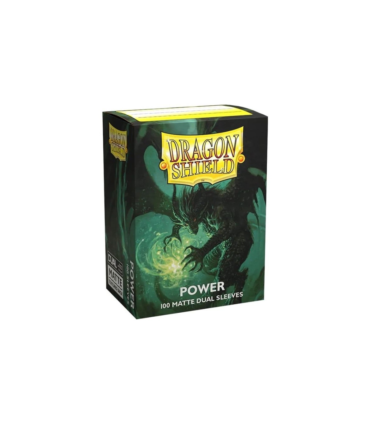 100 Bustine Standard Dragon Shield Matte Dual Sleeves - POWER