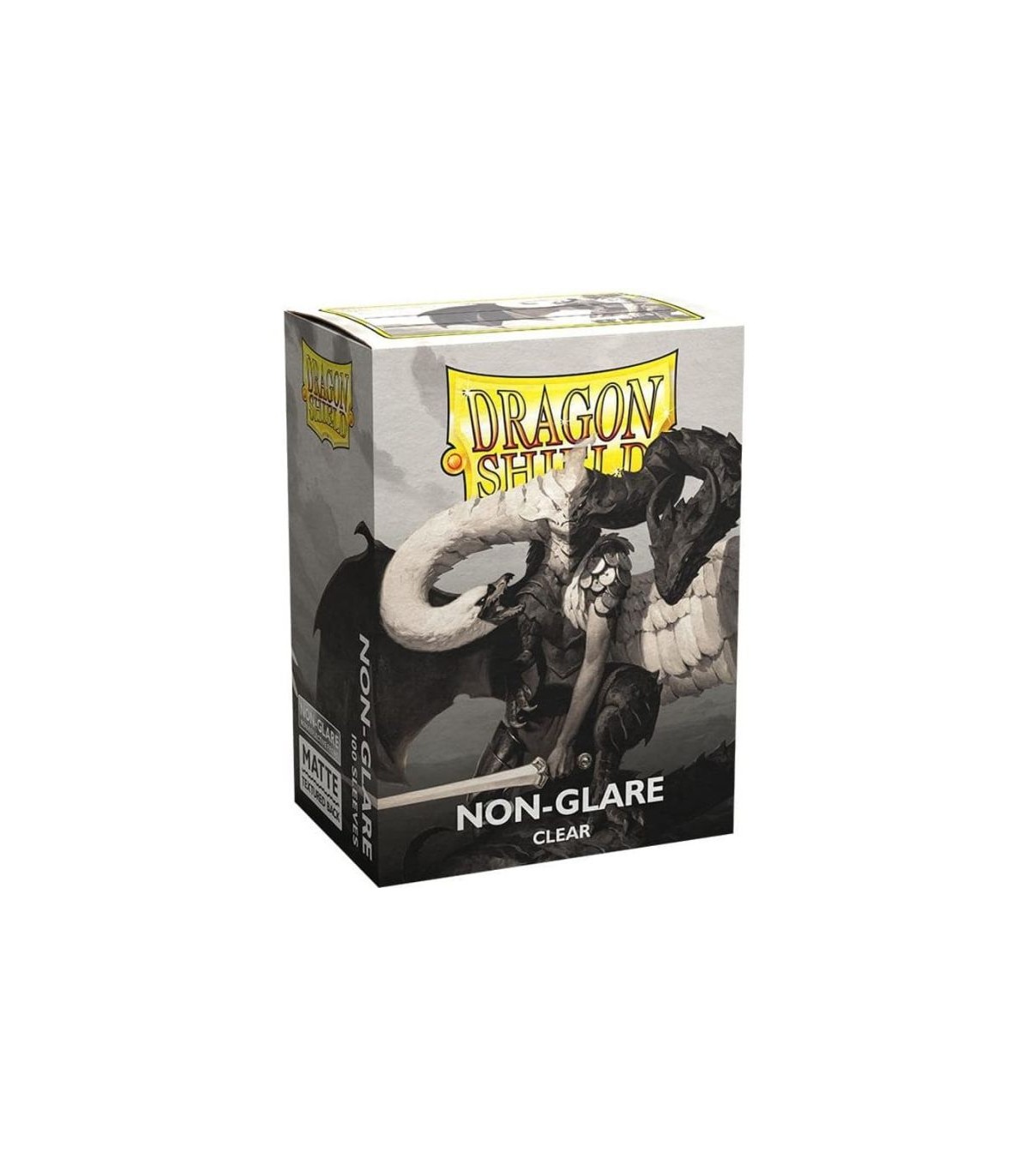 100 Bustine Standard Dragon Shield Matte Sleeves NON-GLARE -...