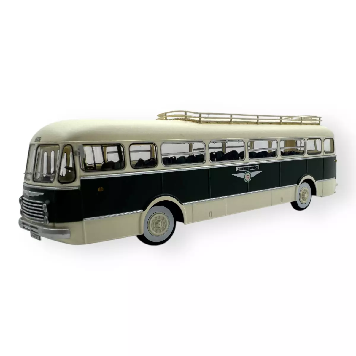 Autobus Renault "Transcar" Verde/Crema Calvados 14 REE MODELES CB122 - HO 1/87