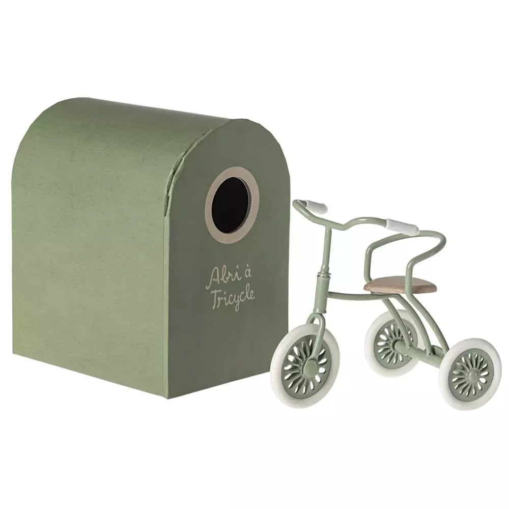 Triciclo Verde Topo Maileg