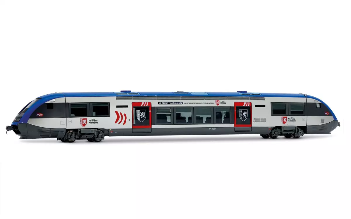 Treno diesel X73500 - JOUEF HJ2438S - SNCF - HO 1/87 - EP VI - 2R - DCC SON