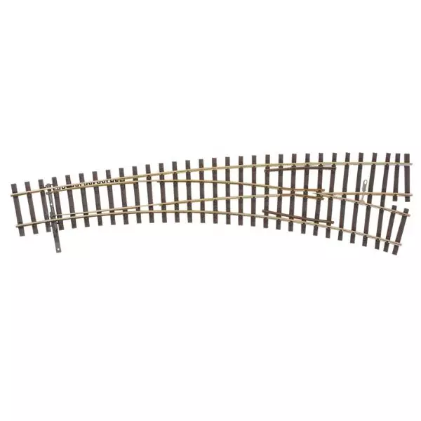 Aiguillage courbe à droite 15°/30° - Tillig Bahn 85363