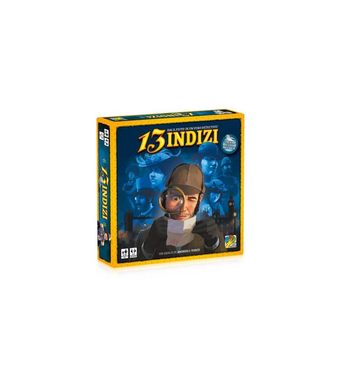 13 Indizi - 2a Edizione di Dv Giochi | Gioco di Deduzione per 2-6 Giocatori | Mistero e Strategia a Londra