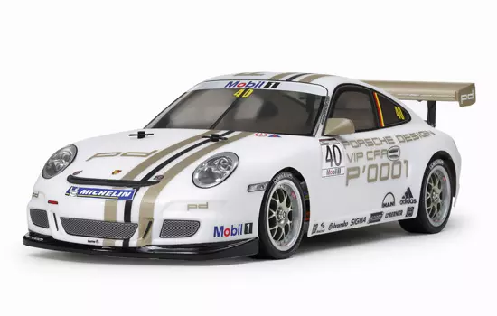 Porsche 911 GT3 Cup TT01E en KIT - Tamiya 47429 - 1/10