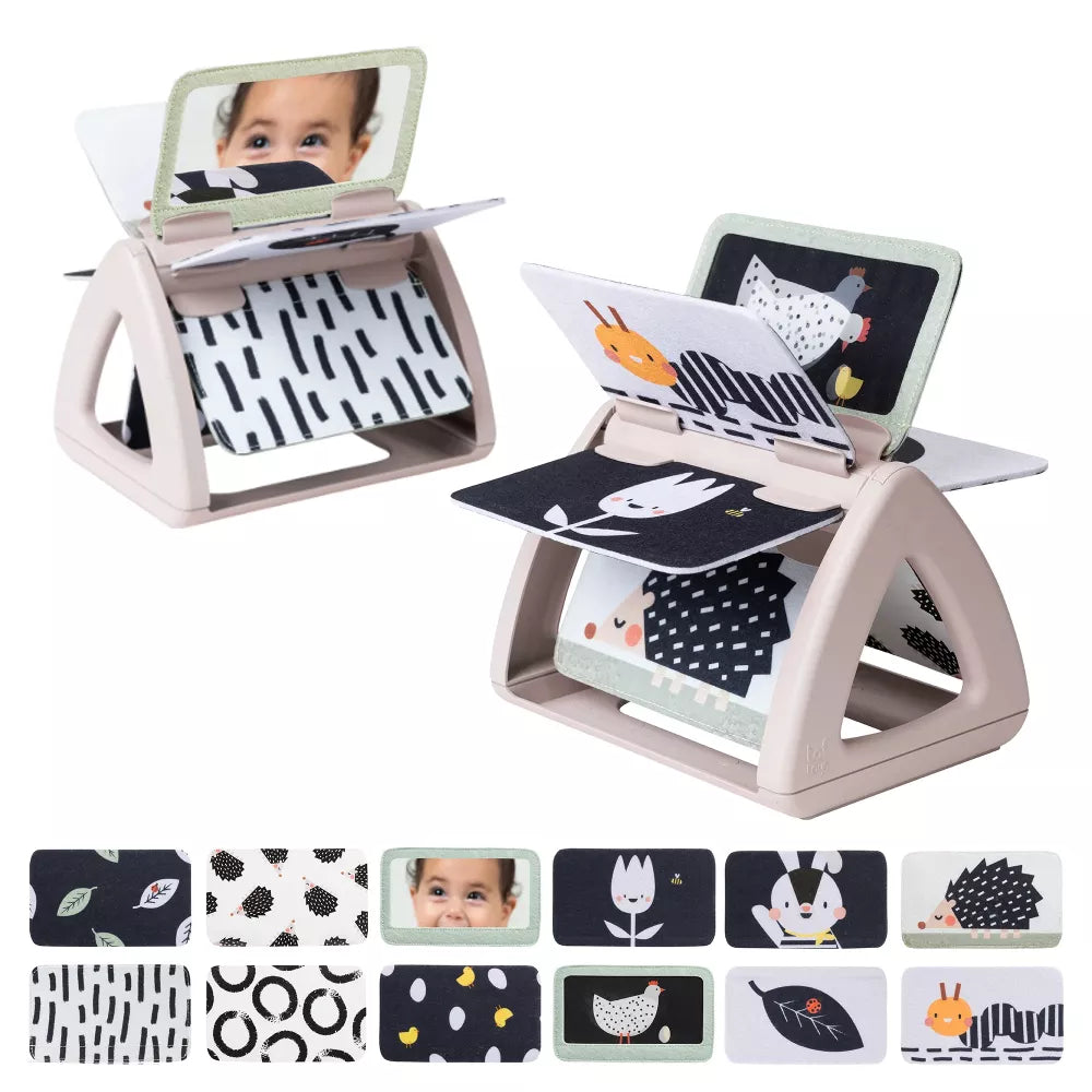 Libro Bianco e Nero Tummy Time Taf Toys