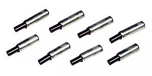 8 Spazzole per le ruote delle loco