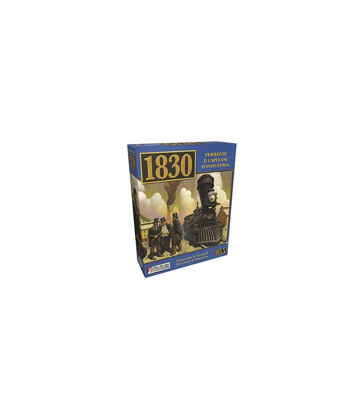 1830 - Gioco da Tavolo Strategico 18xx di Francis Tresham | 2-7 Giocatori, 240 Minuti di Competizione Ferroviaria