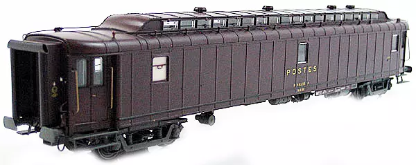 Voce postale OCEM PTT PAz brun - LS Models 40436 - HO 1/87