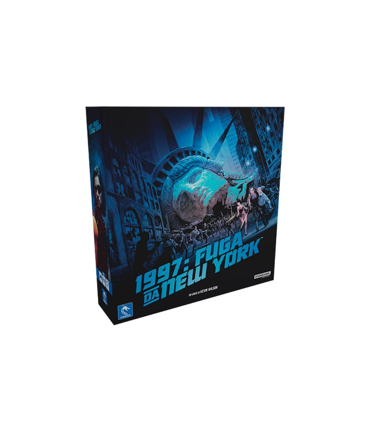 1997: Fuga da New York - Gioco da Tavolo Semicooperativo, 1-4 Giocatori, Strategia e Tradimento, Ispirato al Film di Carpenter