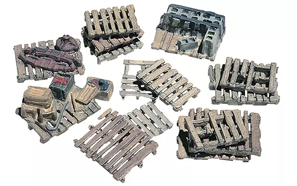 Assortimento di 15 elementi decorativi