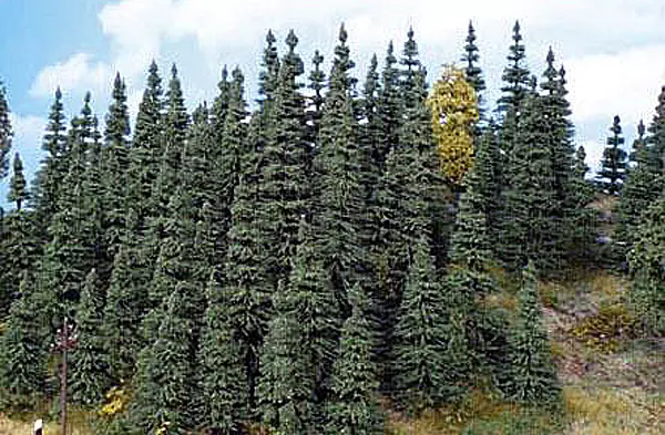 Confezione da 30 alberi di Natale 7-14 cm