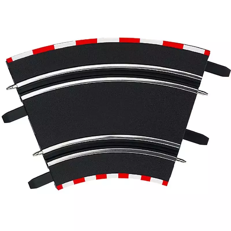 4 Virages relevés radius 1 45° - Carrera GO!!! 61612 - 0 1/43