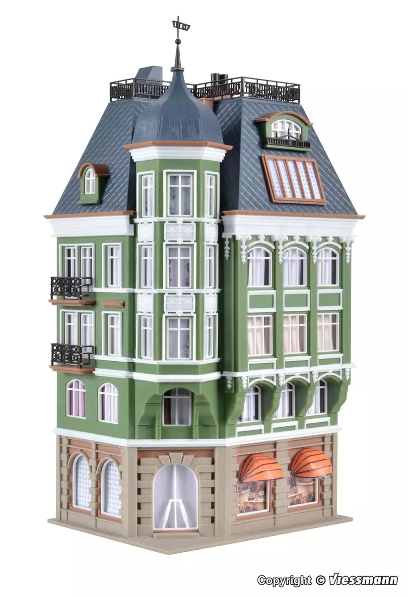 Casa banca a più piani VOLLMER 43771 - HO 1/87