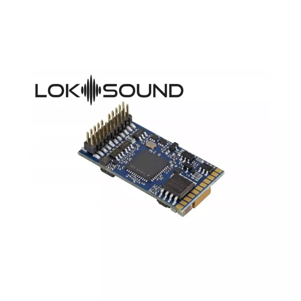 Decoder sonoro Loksound V5, originale per Os.kar BB 27000/37000/37500 - Esu 12419 - HO 1/87