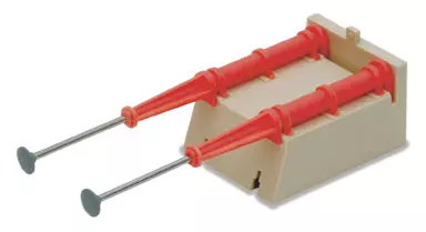 Set di 2 paracolpi idraulici da agganciare alle guide