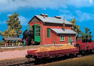 Rimessa per locomotive VOLLMER 49110 - HO 1/87