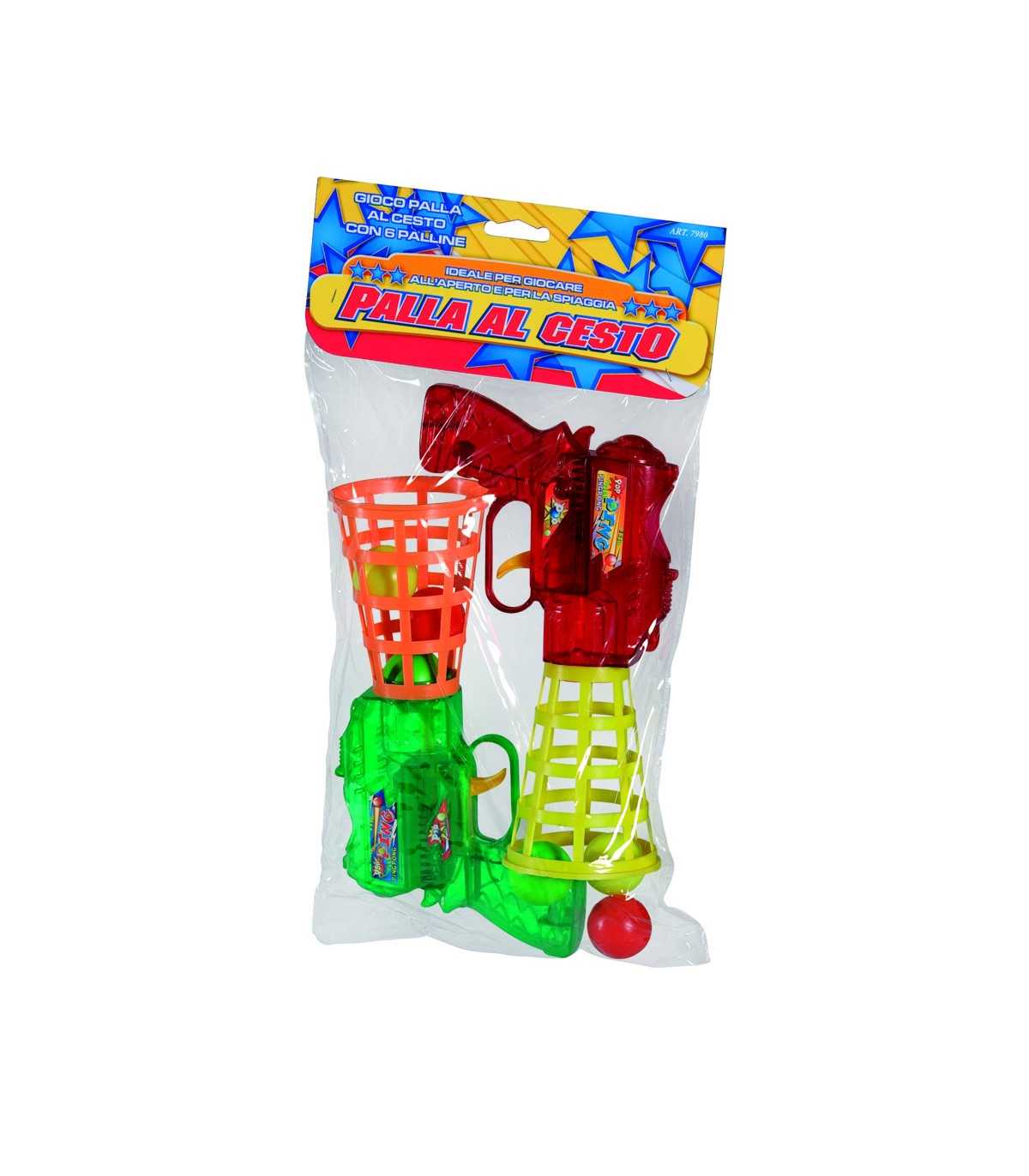 2 PISTOLE PALLA AL CESTO