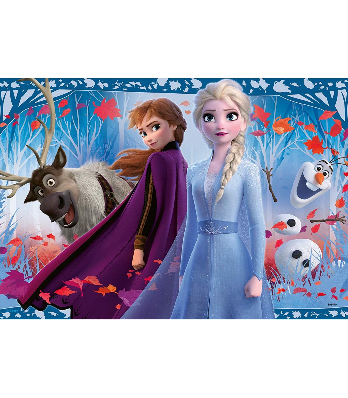 2 Puzzle da 12 Pezzi - Frozen 2