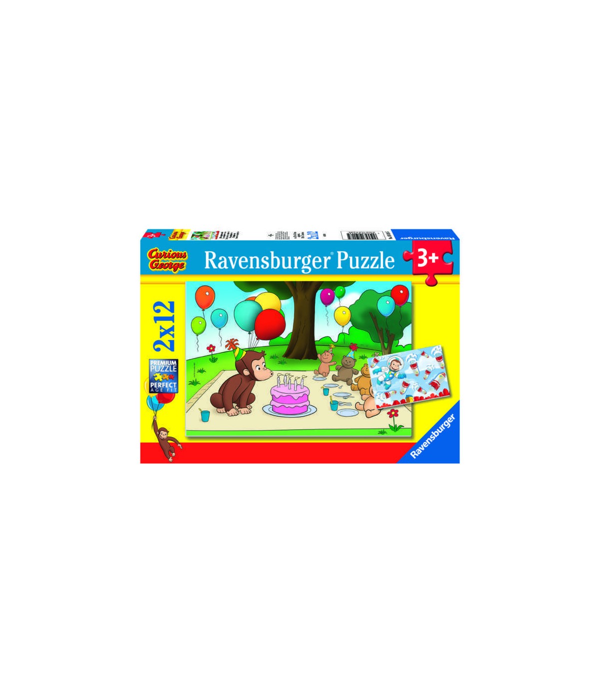 2 Puzzle da 12 Pezzi - George