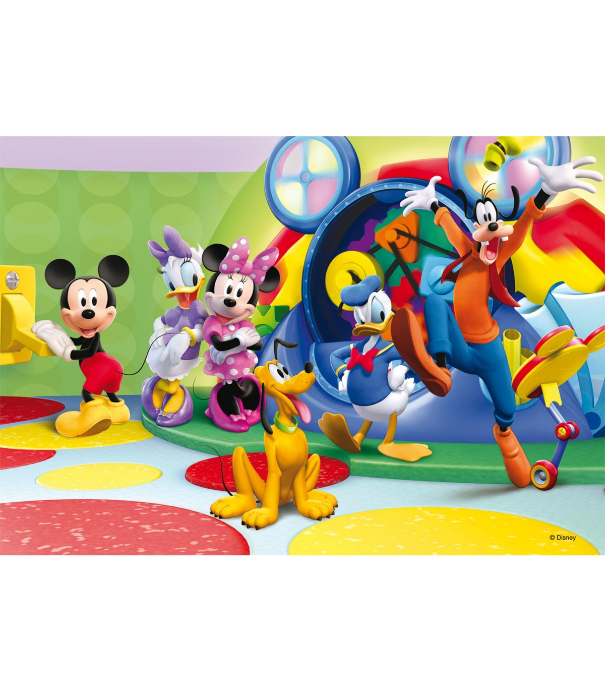 2 Puzzle da 12 Pezzi - Topolino,Minnie & Co.